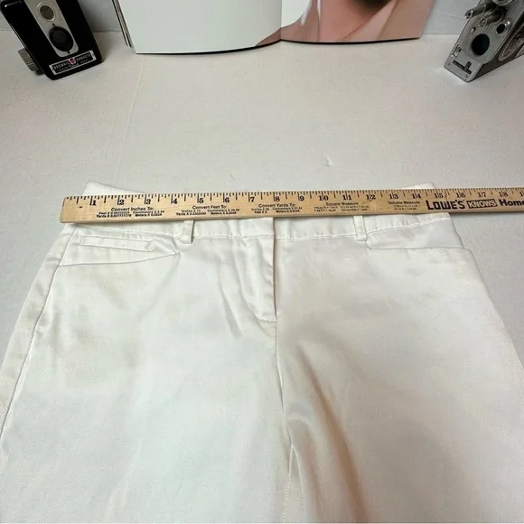 Vintage 90s New York & Company 7th Avenue Pants Cotton Twill Quiet Luxury Work - Picture 7 of 12